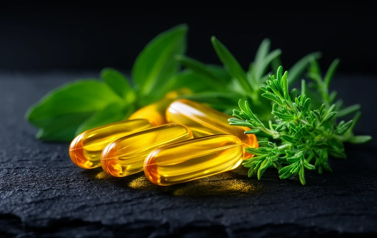 Natural capsules for strength and vitality