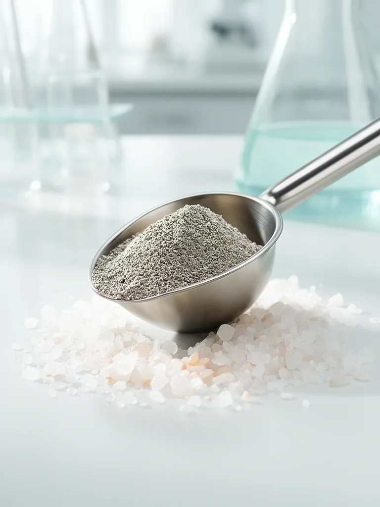 High-purity mineral crystals used in nutritional formulas